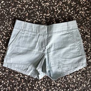 JCrew chino blue shorts size 4